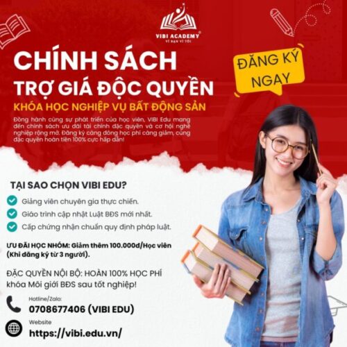 Chứng chỉ môi giới BĐS
